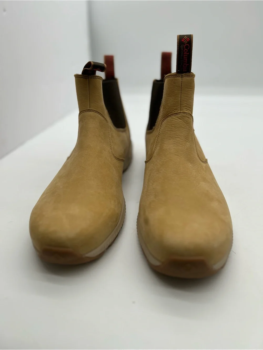 Columbia Men's Landroamer Scout Slip-On Boots in Tan size 15 New